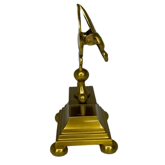 Fleur De Lis Picture Card Holder Gold Colored - Picture 7 of 7